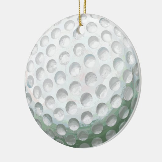 Golfbal Keramisch Ornament (Links)