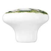 Golfbal keramische knop (Zijkant)