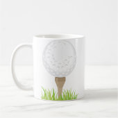 golfbal koffiemok (Links)