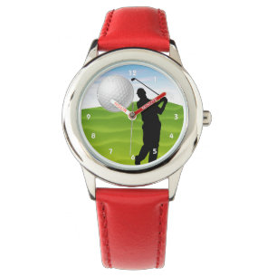 Golfbal komt naar jou horloge