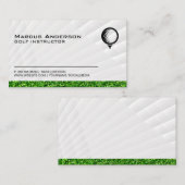 Golfbal Logo | Gras Visitekaartje (Voorkant / Achterkant)