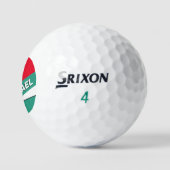 Golfbal met aangepaste naam Golf Balls Golfballen (Logo)