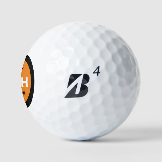 Golfbal met de Initialen van de Naam Modern Aangep Golfballen (Logo)