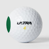Golfbal met een groene stip hotspot locator gids golfballen (Logo)