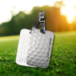 Golfbal met gepersonaliseerde tekst bagagelabel<br><div class="desc">Uniek ontwerp voor de casual golfer voor de professional van Heart. Klassiek en uniek,  dit zal zeker indruk maken op je golfvrienden bij het volgende toernooi of de volgende bijeenkomst. Pas deze golfbal aan met de tekst van uw keuze.</div>