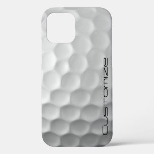 Golfbal met gepersonaliseerde tekst Case-Mate iPhone case
