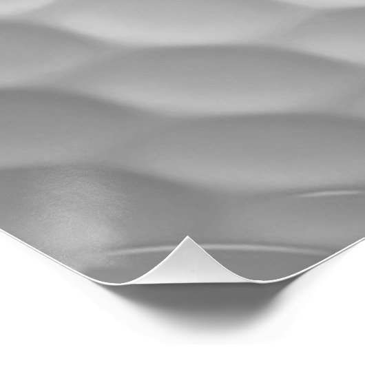 Golfbal met gepersonaliseerde tekst en nummer perfect poster (Hoek)