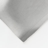 Golfbal met gepersonaliseerde tekst fleece deken (Hoek)