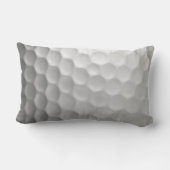 Golfbal met gepersonaliseerde tekst kussen (Achterkant)