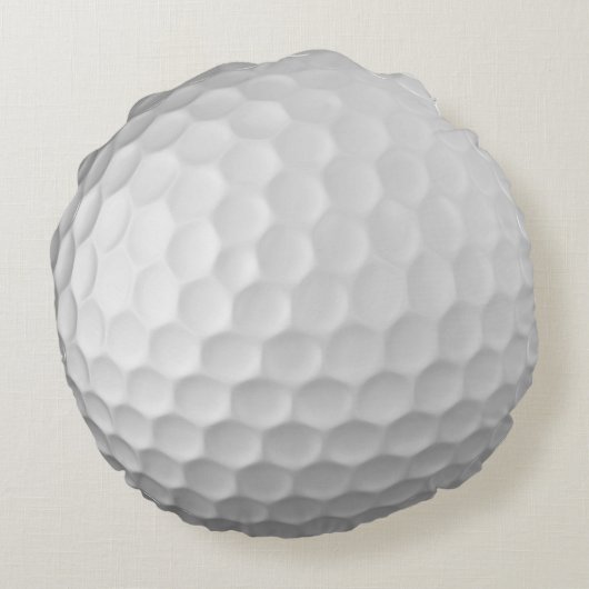 Golfbal met gepersonaliseerde tekst rond kussen (Achterkant)