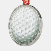 Golfbal Metalen Ornament (Links)