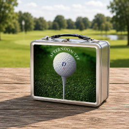 Golfbal Monogram Afternoon Tea Golfen