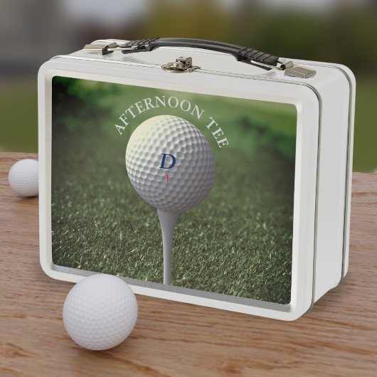 Golfbal Monogram Afternoon Tea Golfen