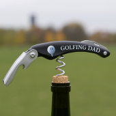 Golfbal Monogram Kurkentrekker van de ober