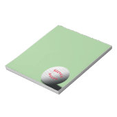 golfbal notitieblok (Linkerzijde)