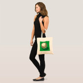 Golfbal op gras Golf sport Tote Bag