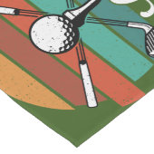 Golfbal op Green Grass LET PAR T-SHIRT for Party Lange Tafelloper (Hoek)