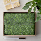 Golfbal op groen gras met V.S.-vlag Tissuepapier (Geschenk)