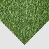 Golfbal op groen gras met V.S.-vlag Tissuepapier (Detail)