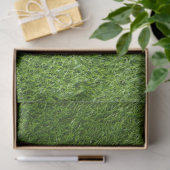 Golfbal op groen gras met V.S.-vlag Tissuepapier (Geschenk)