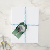 Golfbal op T-shirt Gift Labels Cadeaulabel (Met Touw)