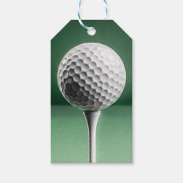 Golfbal op T-shirt Gift Labels Cadeaulabel