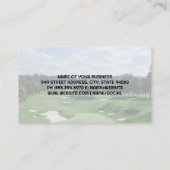 Golfbal op Tee | Golf Greens Visitekaartje (Achterkant)