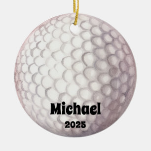 Golfbal Ornament, Ornament, Kinder Sport Keramisch Ornament