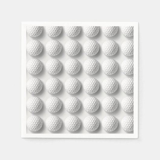 Golfbal overal servet (Voorkant)