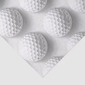 Golfbal overal tissuepapier (Detail)