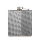 Golfbal past Persoonlijke de Kleur van de Doopvont Heupfles (Achterkant)