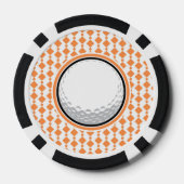 golfbal pokerchips (Achterkant)
