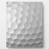 Golfbal Putjes Fotoplaat (Voorkant)