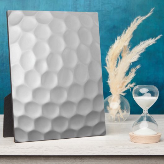 Golfbal Putjes Fotoplaat (Zijkant)