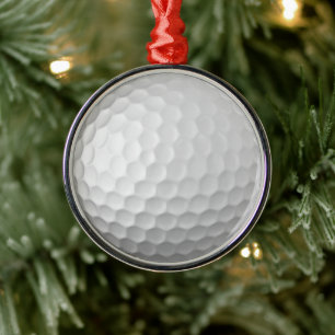 Golfbal Putjes Metalen Ornament
