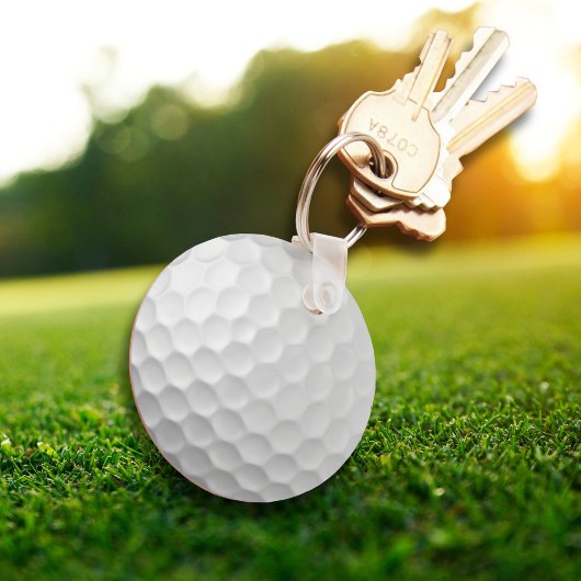 Golfbal Putjes Sleutelhanger