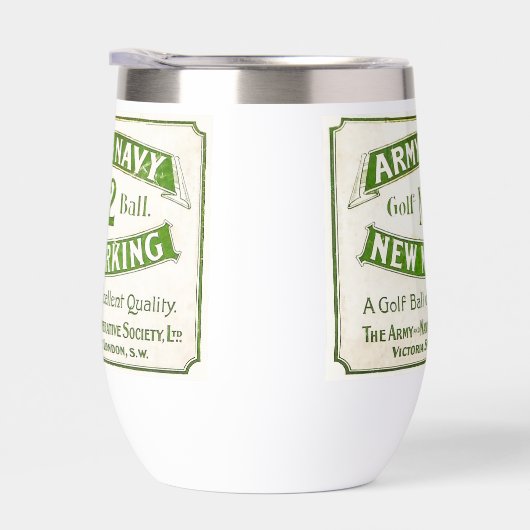 golfbal reclame wijndroogtrommel (Rechts)