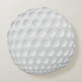 golfbal rond kussen (Achterkant)