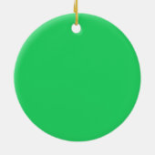 Golfbal rond ornament (Achterkant)