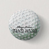 golfbal ronde button 3,2 cm (Voorkant)