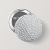 golfbal ronde button 5,7 cm (Voorkant /achterkant)