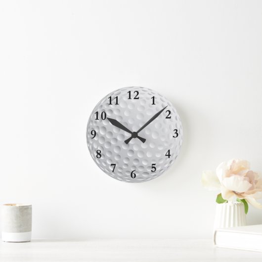 golfbal ronde klok (Huis)