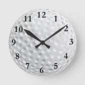 golfbal ronde klok (Voorkant)