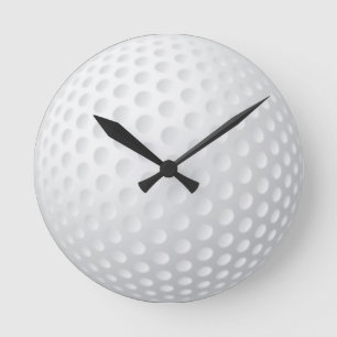 golfbal ronde klok