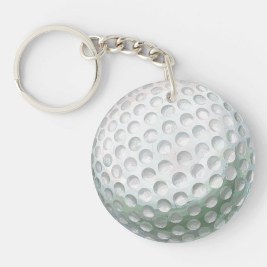 golfbal sleutelhanger (Voorkant)