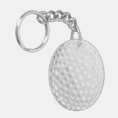 golfbal sleutelhanger (Voorkant Links)