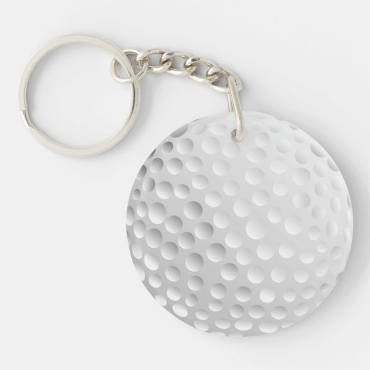golfbal sleutelhanger (Voorkant)