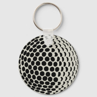 golfbal sleutelhanger