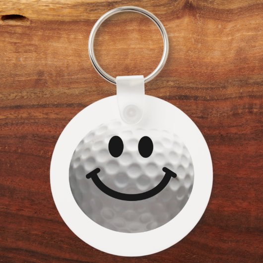 Golfbal Sleutelhanger (Voorkant)