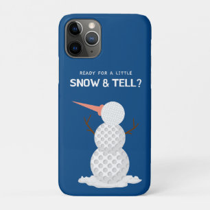 Golfbal Sneeuwman Case-Mate iPhone Case